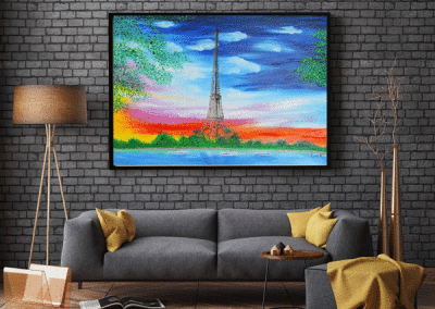 Painting – Paris Afterglow