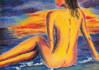 Painting- Bare Thoughts