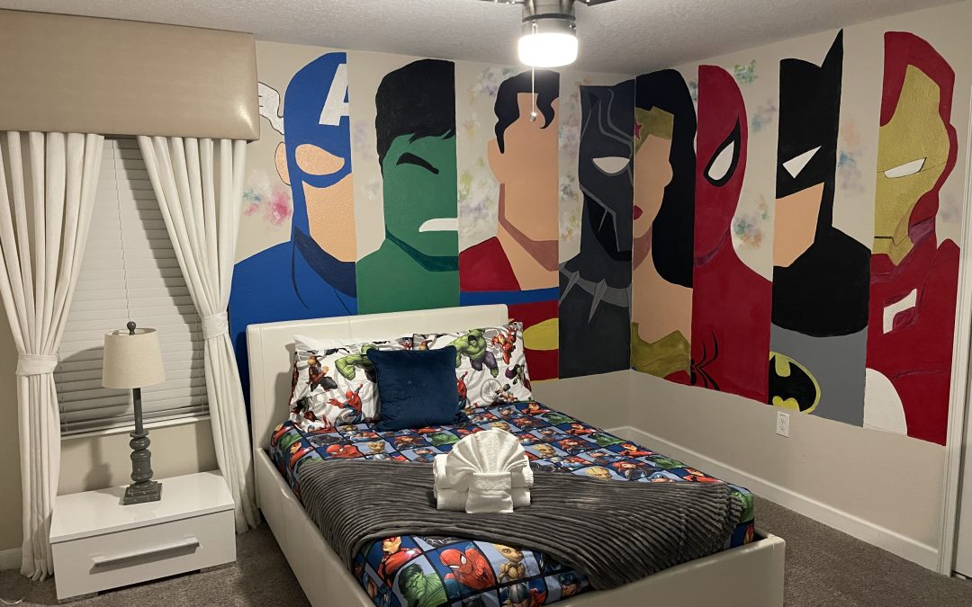 Mural (Superhero Room)