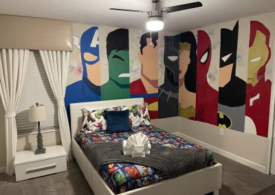 Mural (Superhero Room)